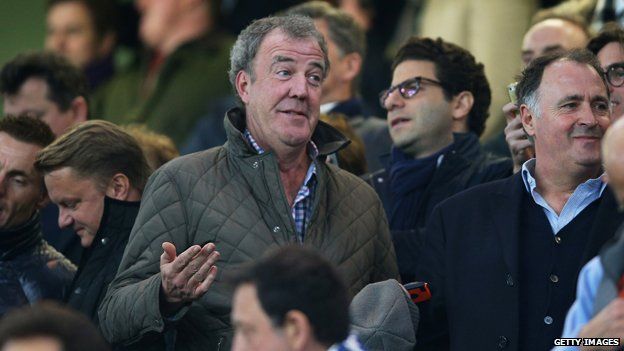 Clarkson pictured at the Chelsea PSG match 2015