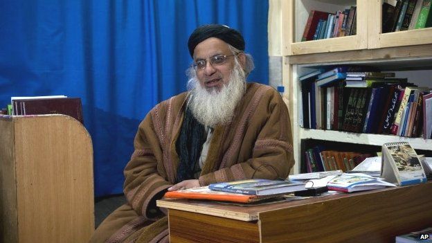 Pakistani hardline cleric Maulana Aziz (December 2014)