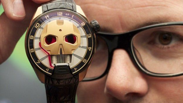 HYT skull watch