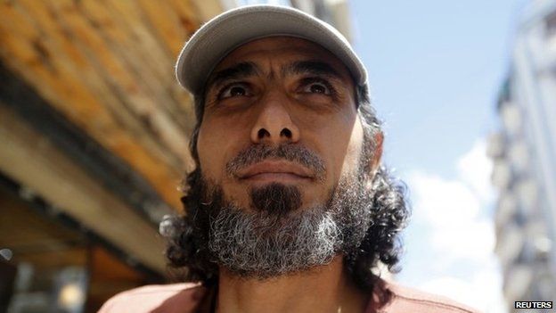Abu Wa"el Dhiab, one of the Syrian refugees - Buenos Aires, Feb 2015