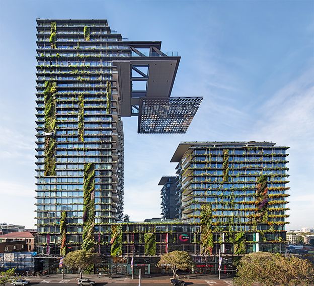 One Central Park, Sydney - finalist in Designs of the Year 2015