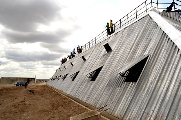 Rain harvesting building - Kenya - finalist in Designs of the Year 2015