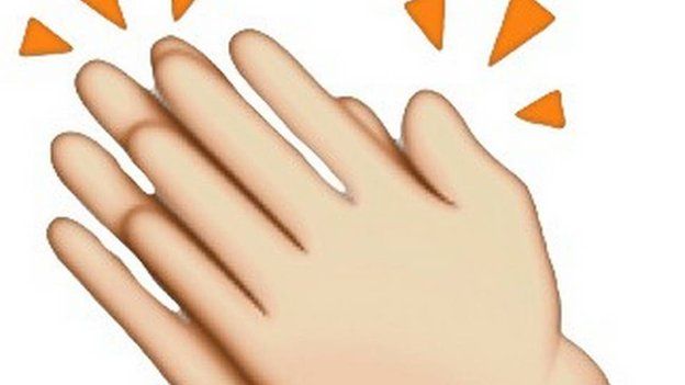 Clapping hand emoji