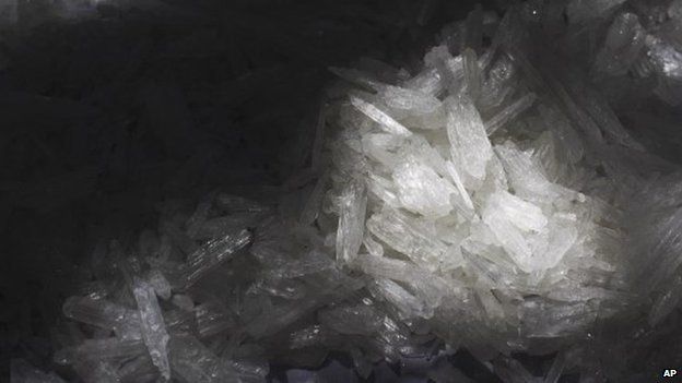 Crystal methylamphetamine