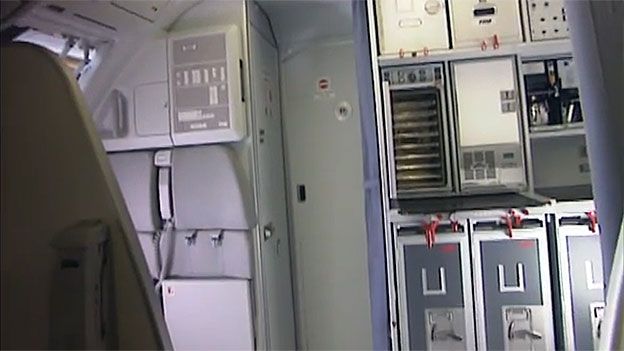 Airbus cockpit door