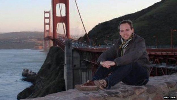 A photo of Andreas Lubitz, from his Facebook profile