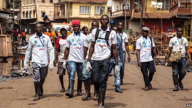 Ebola volunteers