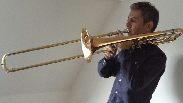 Imad and the trombone