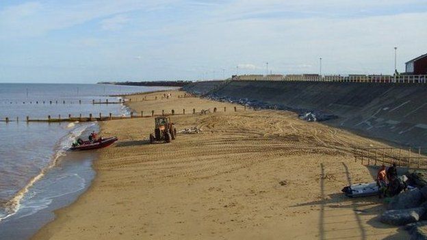 Withernsea beach