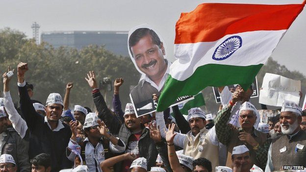 Mr Kejriwal is the most popular face of the Aam Aadmi Party