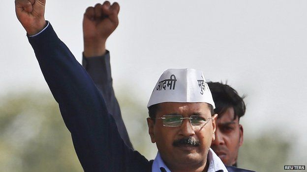 Mr Kejriwal has promised to give corruption-free governance in Delhi