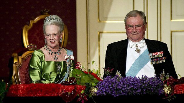 Queen Margrethe II and Prince Consort Henrik