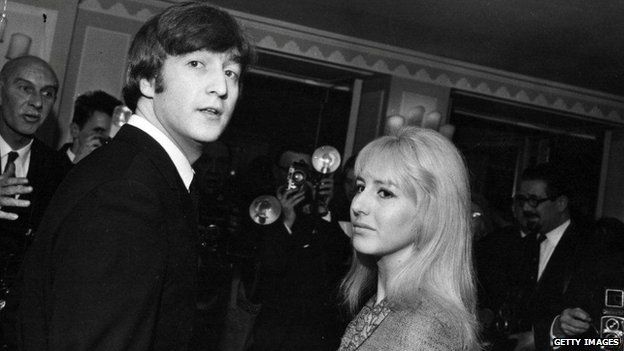 Cynthia and John Lennon