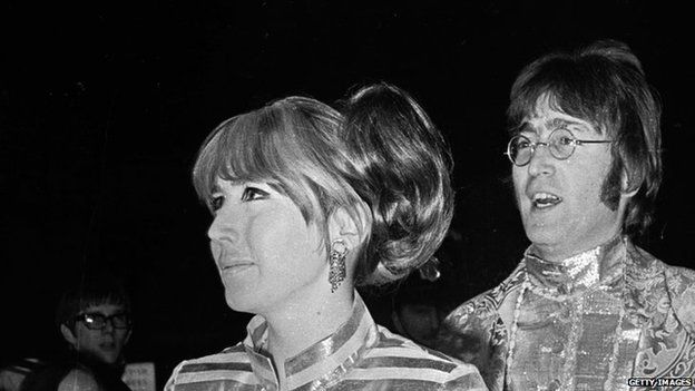 Cynthia and John Lennon