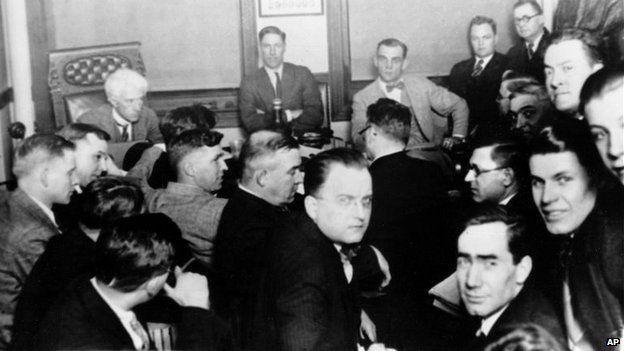 1921 hearing following the 1919 Black Sox Scandal