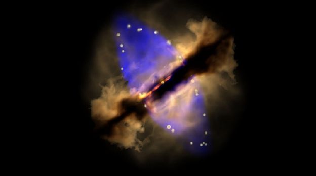 illustration of star formation