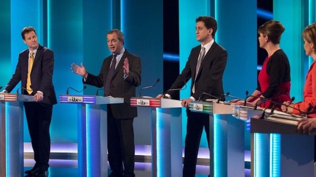 Leaders Debate Attracts Seven Million Viewers Bbc News