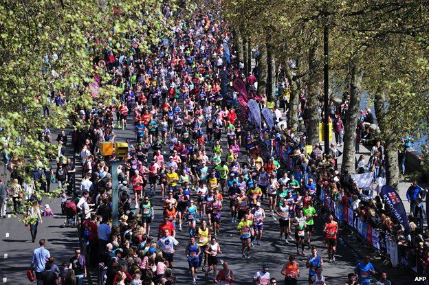 London Marathon, 2014