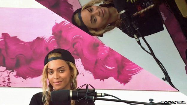 Beyonce releases surprise song on Tidal - BBC News