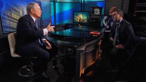 Michael Bloomberg is interviewed by Wyre Davies 07 March 2015