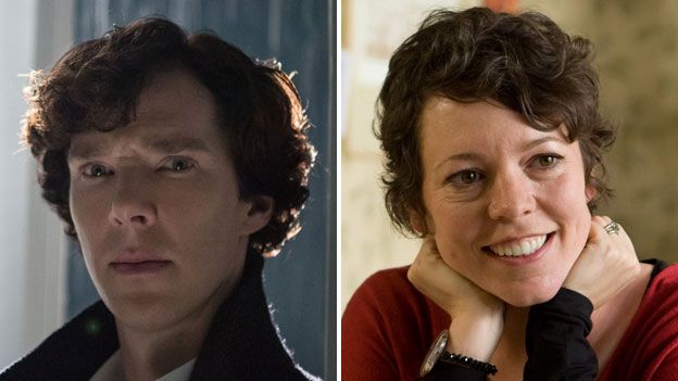 Benedict Cumberbatch in Sherlock and Olivia Colman in Rev