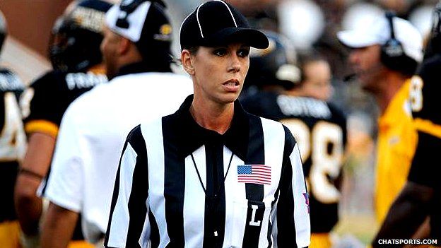 NFL hires first fulltime female official