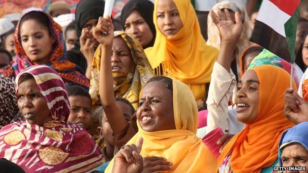Sudanese women