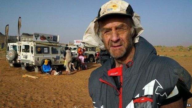 Sir Ranulph Fiennes, Marathon de Sables 2015