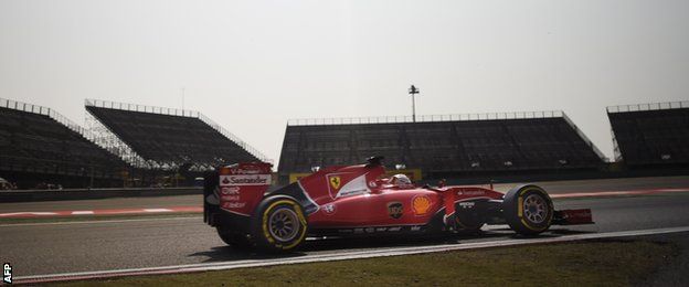 Sebastian Vettel held on to third to follow up his victory in Malaysia