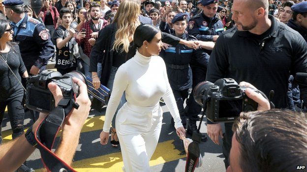 Kim Kardashian in Yerevan (12 April)