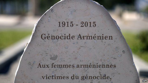 Armenian Genocide memorial dedicated to Armenian women in the southern French city of Marseille.