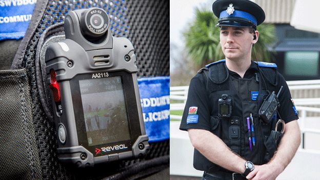 North Wales Police Officers Fitted With Body Cameras Bbc News