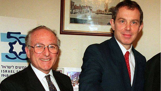 Lord Janner and Tony Blair