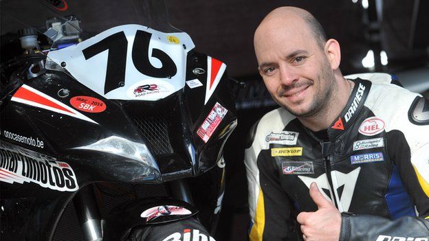 Franck Petricola is looking forward to returning to this year's North West 200