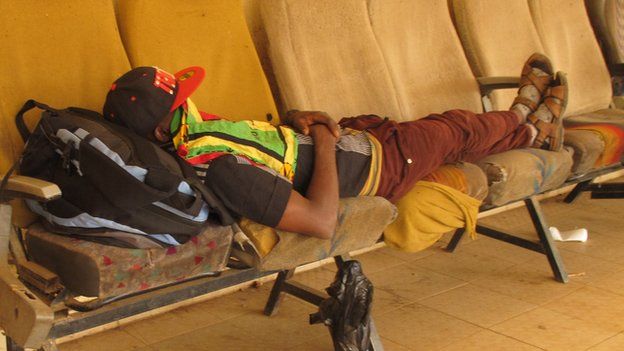 A migrant in Gao, Mali