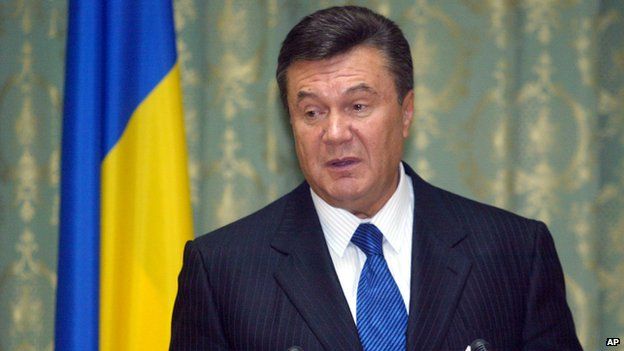 Former Ukrainian Prime Minister Viktor Yanukovych