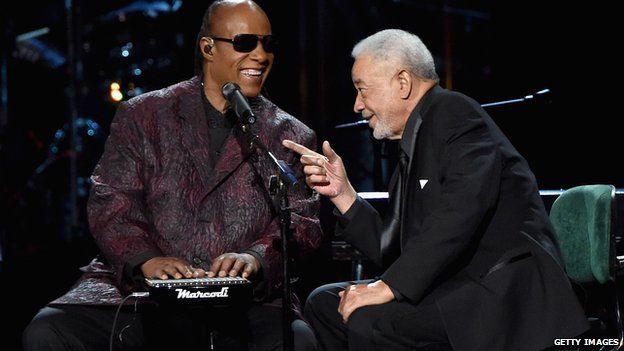 Stevie Wonder and Bill Withers