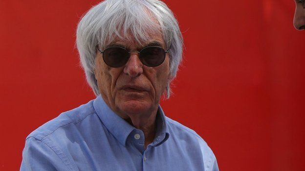 Formula 1 boss Bernie Ecclestone