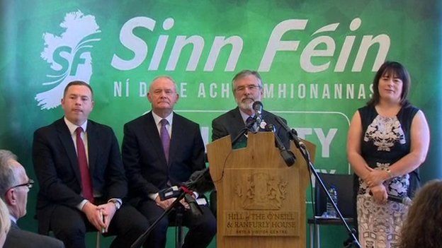 The Sinn Féin manifesto was launched in Dungannon