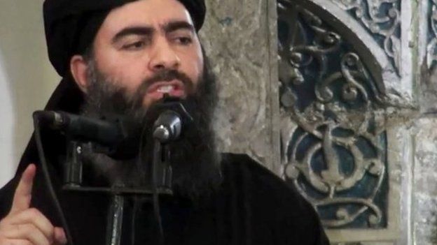 Abu Bakr al-Baghdadi. File photo