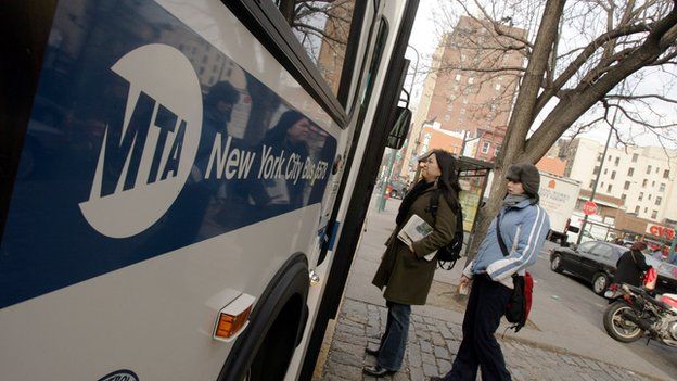 New York bus (file image)