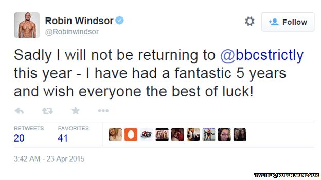 Robin Windsor tweet