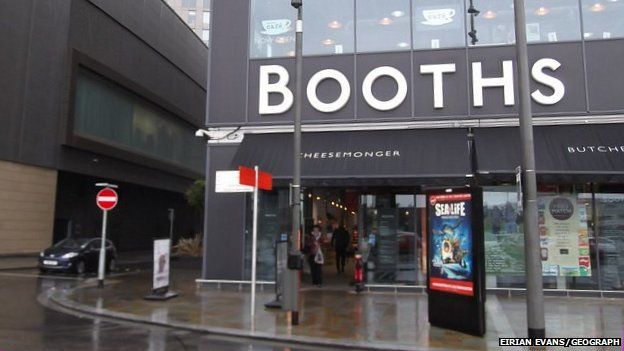 Booths supermarket to cut 100 management jobs - BBC News