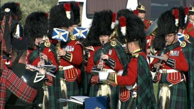 Soldiers from the Royal Regiment of Scotland have been taking part in commemorations in Gallipoli
