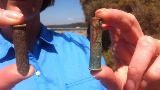Bullets at Anzac Cove
