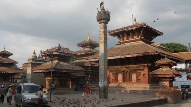 Kathmandu's Durbar Square in 2010
