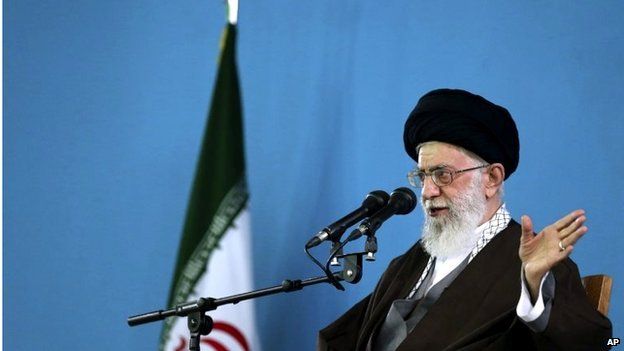 Iranian Supreme Leader Ayatollah Khamenei (file photo)