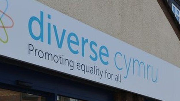 Diverse Cymru sign
