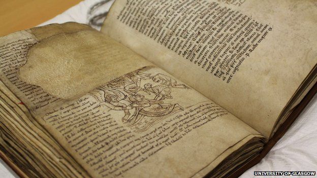 University of Glasgow researcher discovers 'oldest book' - BBC News