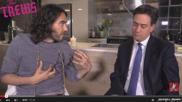 Russell Brand interviews Ed Miliband